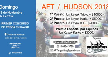 18/11/18 Concurso de Pesca en Kayak AFT/HUDSON 2018 181118 AFT HUDSON ATLANTIKAYAK dest